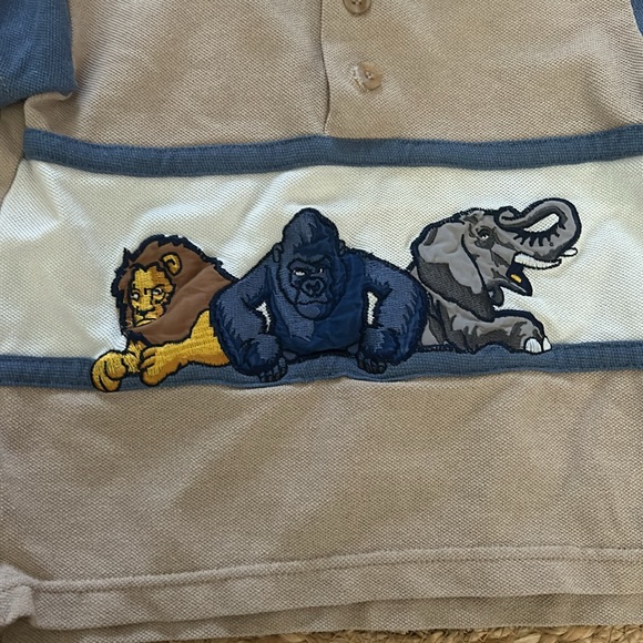 Vintage Sesame Street Henley Animal tee. 3T - Picture 4 of 4